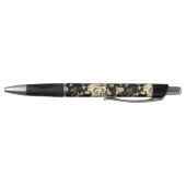 Abstract glazen floreel monogram pen (Bodem)