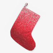 Abstract glitter lights backgroundabstract, graphi kleine kerstsok (Voorkant (Hangend))