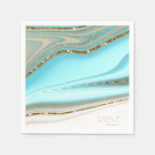 Abstract Glitter Strata Trouw ID903 Servet (Voorkant)