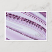 Abstract Glitter Strata Trouwdetails Lilc ID903 Informatiekaartje (Voorkant)