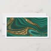 Abstract Glitter Strata Trouwkaart ID903 Save The Date (Voorkant)