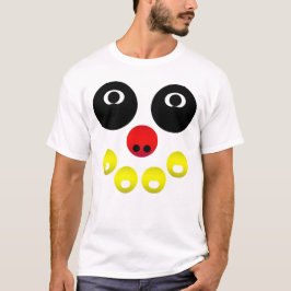 Abstract Glow Face T-shirt