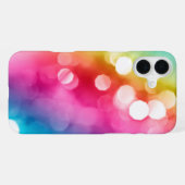 Abstract Glow iPhone 16 Plus Hoesje (Achterkant horizontaal)