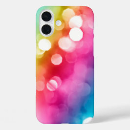 Abstract Glow iPhone 16 Plus Hoesje