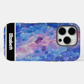 Abstract Glow Phone Hoesje (Achterkant (horizontaal))