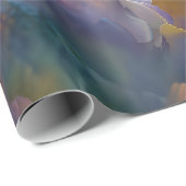 Abstract glowing pastel floral composition cadeaupapier (Rol Hoek)