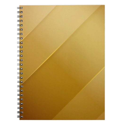 Abstract Gold Diagonal Layers Luxury Art Notitieboek (Voorkant)