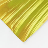 Abstract Gold Fractal Fleece Deken (Hoek)