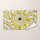 Abstract Gold Fractal Handdoek (Handdoek)