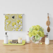 Abstract Gold Fractal Handdoek