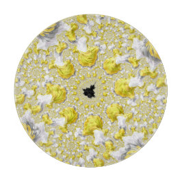 Abstract Gold Fractal Snijplank