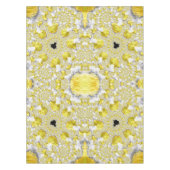 Abstract Gold Fractal Tafelkleed (Voorkant)