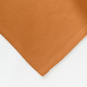 Abstract Gold Oranje gradiënt Spiral Fractal Fleece Deken (Hoek)