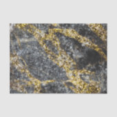 Abstract gold sparkles rocky texture tissuepapier (Voorkant)