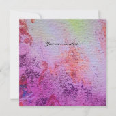 ABSTRACT GOLD SWIRLS goud metallisch, rood paars Kaart (Voorkant)