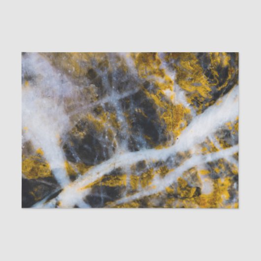 Abstract gold white lines rocky texture tissuepapier (Voorkant)