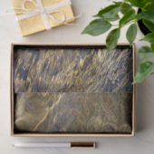 Abstract Golden Fountain Water 2 Weefpapier Tissuepapier (Geschenk)