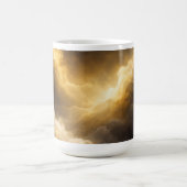 Abstract Golden Nebula Mug Koffiemok (Center)