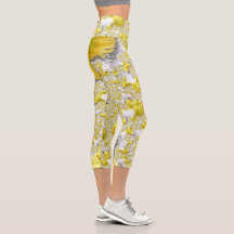 Abstract Golden Yellow Symmetrical Fractal