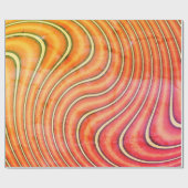 Abstract golfbrekerpapier cadeaupapier (Vlak)