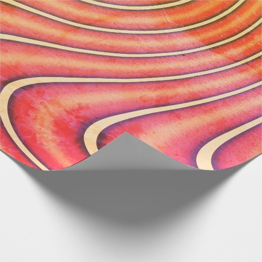 Abstract golfbrekerpapier cadeaupapier (Hoek)