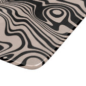 Abstract Golfgestreept Snijplank (Hoek)