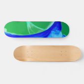 Abstract golfkarton skateboard (Horizontaal)