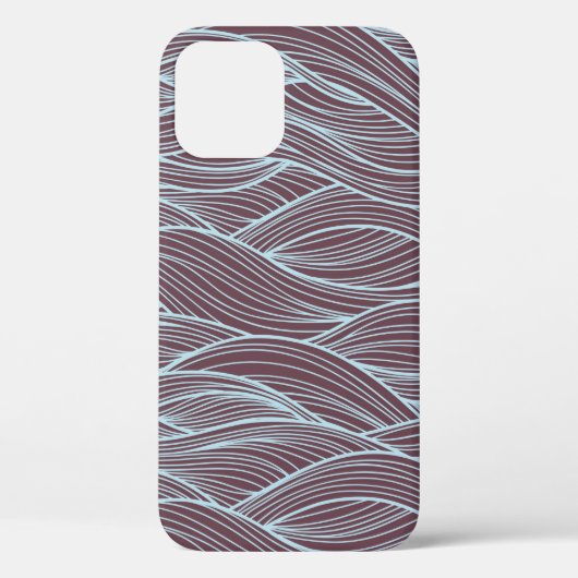 Abstract golfpatroon Case-Mate iPhone case (Achterkant)