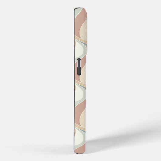 Abstract golfpatroon Case-Mate iPhone case (Achterkant / Rechts)