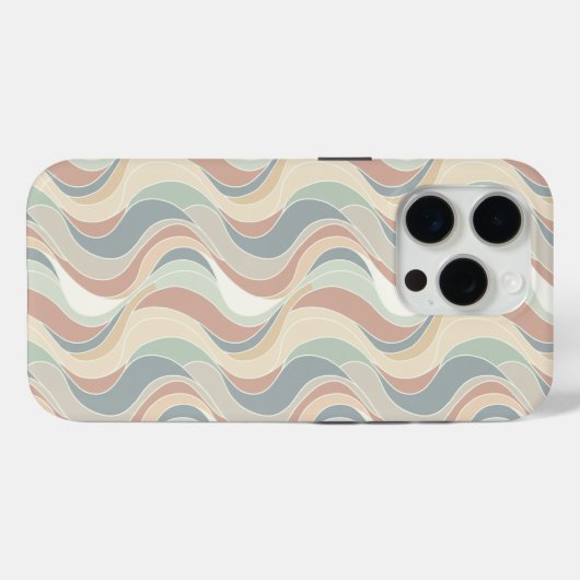 Abstract golfpatroon Case-Mate iPhone case (Achterkant (horizontaal))