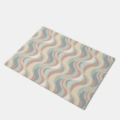 Abstract golfpatroon deurmat (Schuin)