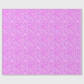Abstract golfpatroon - violet, lavender, orchidee cadeaupapier (Vlak)