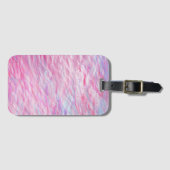 Abstract golvend patroon bagagelabel (Voorkant (horizontaal))