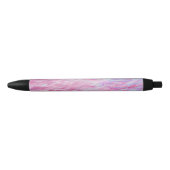 Abstract golvend patroon blauwe inkt pen (Voorkant)