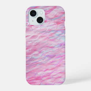 Abstract golvend patroon iPhone 15 case
