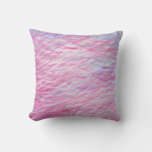 Abstract golvend patroon kussen