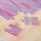 Abstract golvend patroon legpuzzel (Zijkant)