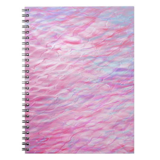 Abstract golvend patroon notitieboek (Voorkant)