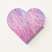 Abstract golvend patroon notitieboek (Achterkant)