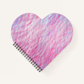 Abstract golvend patroon notitieboek (Voorkant)