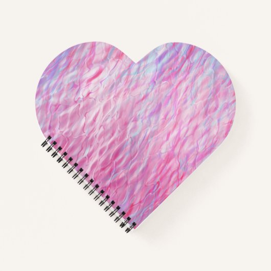 Abstract golvend patroon notitieboek (Voorkant)