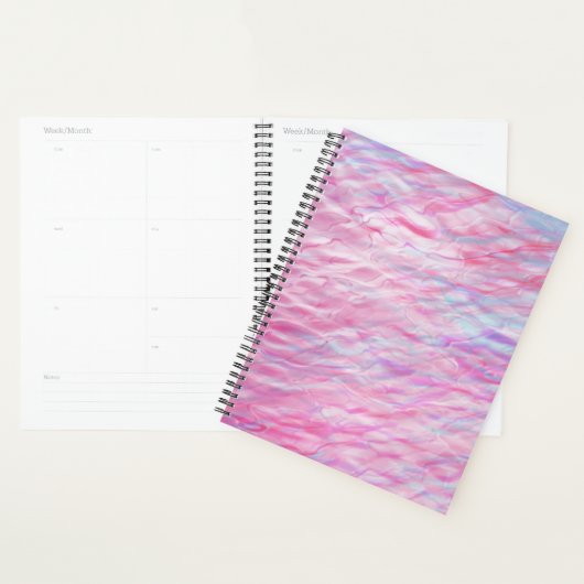 Abstract golvend patroon planner (Display)
