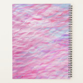 Abstract golvend patroon planner (Achterkant)