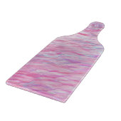 Abstract golvend patroon snijplank (Hoek)