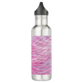 Abstract golvend patroon waterfles (Links)