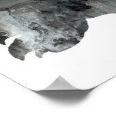 Abstract Gopher silhouette Poster (Hoek)