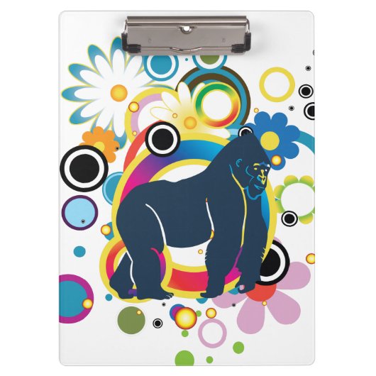 Abstract Gorilla-klembord Klembord (Voorkant)