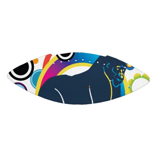 Abstract Gorilla Mini Football (Paneel)