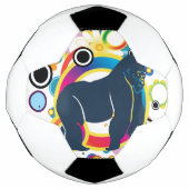 Abstract Gorilla-Voetbal Voetbal (Voorkant)