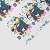 Abstract Gorilla-weefselpapier Tissuepapier (Detail)